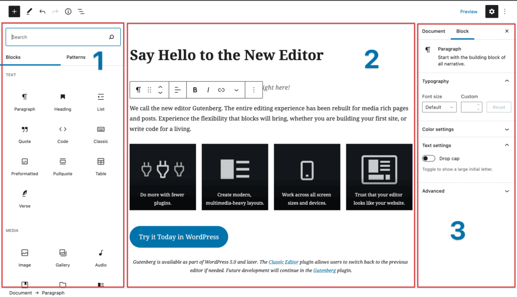 the block editor - Seahawk the-block-editor