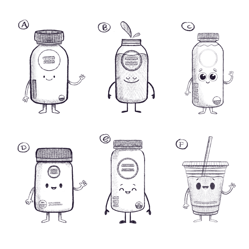 cleanjuice mascot proposals - Seahawk cleanjuice_mascot_proposals