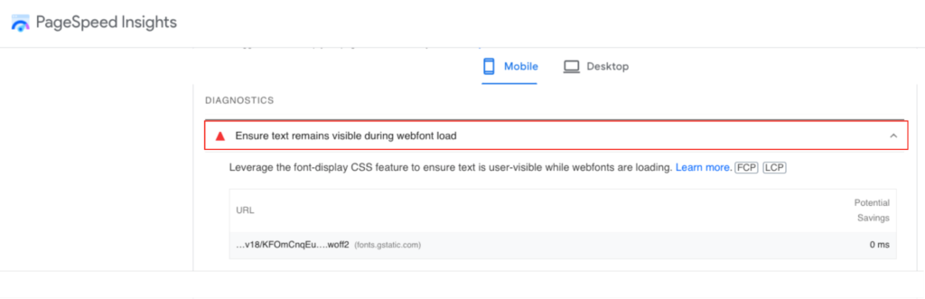 Ensure text remains visible during webfont load PageSpeed Insights warning - Seahawk Ensure-text-remains-visible-during-webfont-load-PageSpeed-Insights-warning