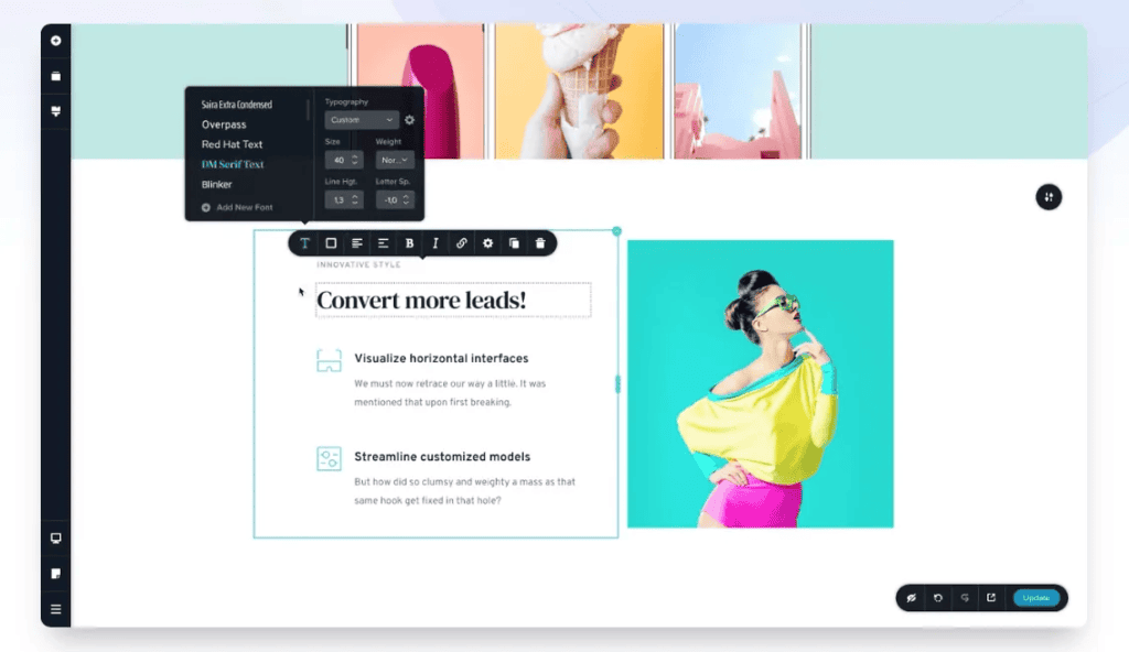 Brizy page builder