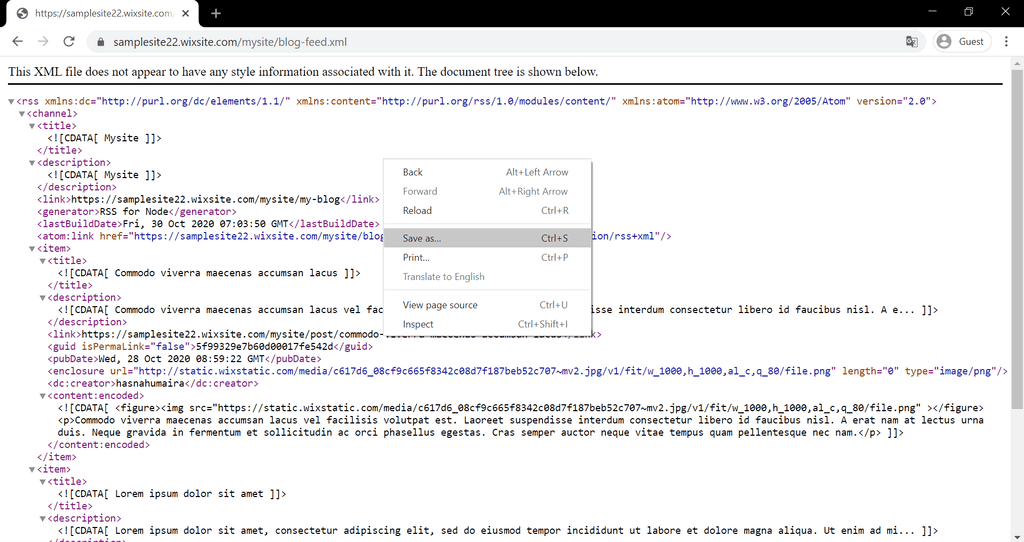 wix-to-wordpress-3 - Seahawk save-rss-feed-as-xml-files