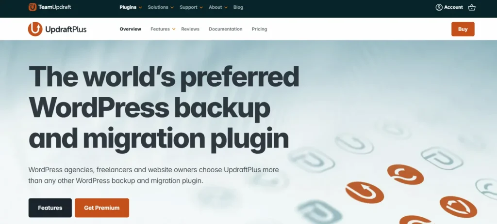 Best WordPress Backup Plugins to Secure Your Website 82 UpdraftPlus
