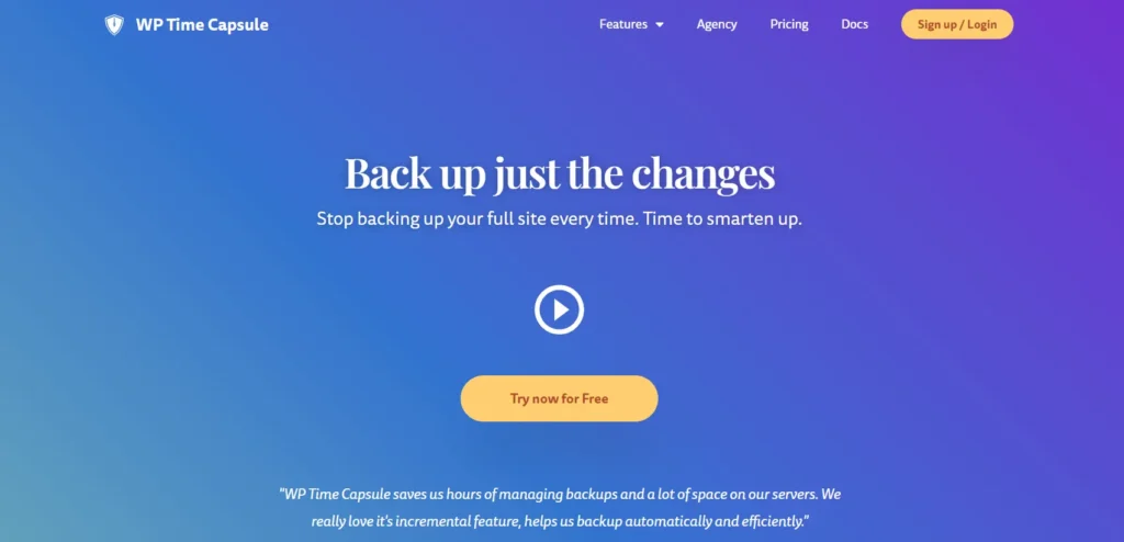 Best WordPress Backup Plugins to Secure Your Website 85 WP Time Capsule