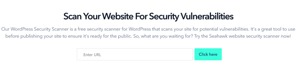 WordPress-Vulnerability-Scanner-by-Seahawk - Seahawk