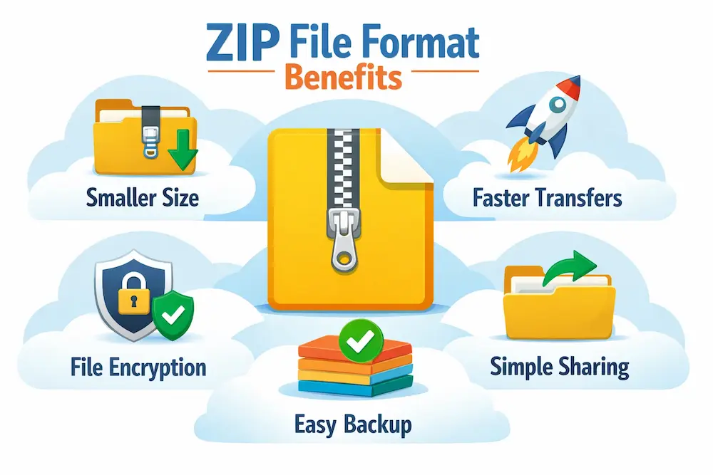 What is a ZIP File Format 79 Benefits of the ZIP File Format