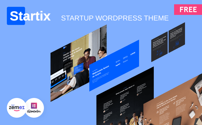 Startix - Seahawk Startix Elementor Template