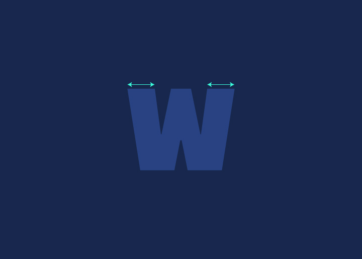 Weight in Web Design