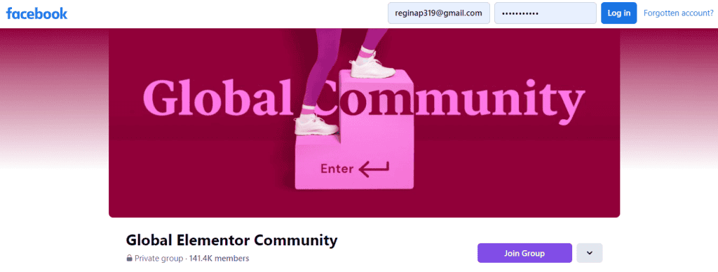 global-elementor-community-facebook-group
