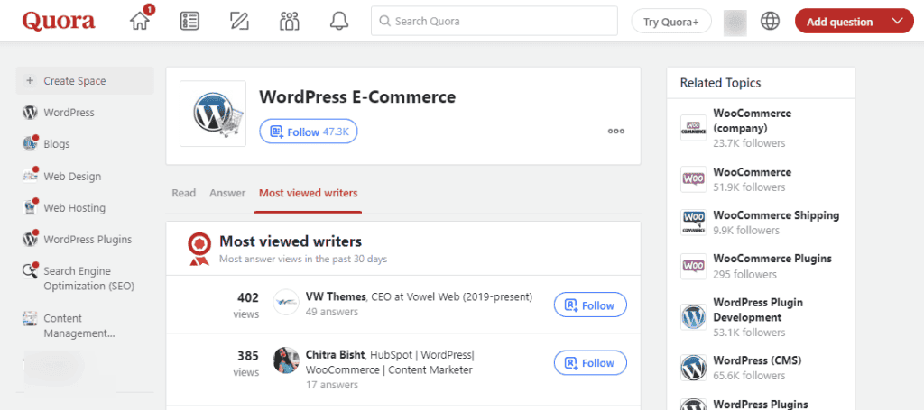 wordpress-ecommerce-quora-group