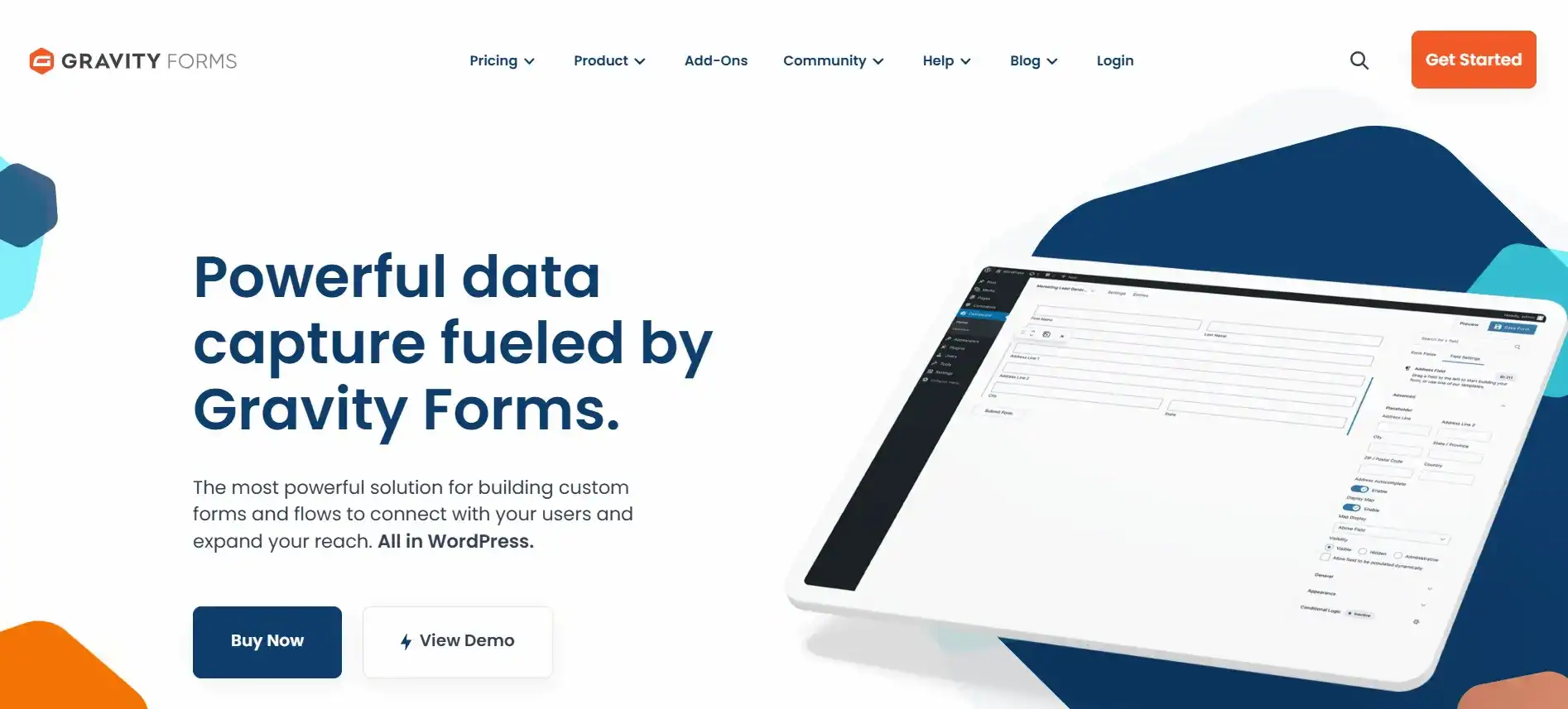 Gravity Forms Review: Is It Worth Your Money? 78 Gravity Forms Homepage