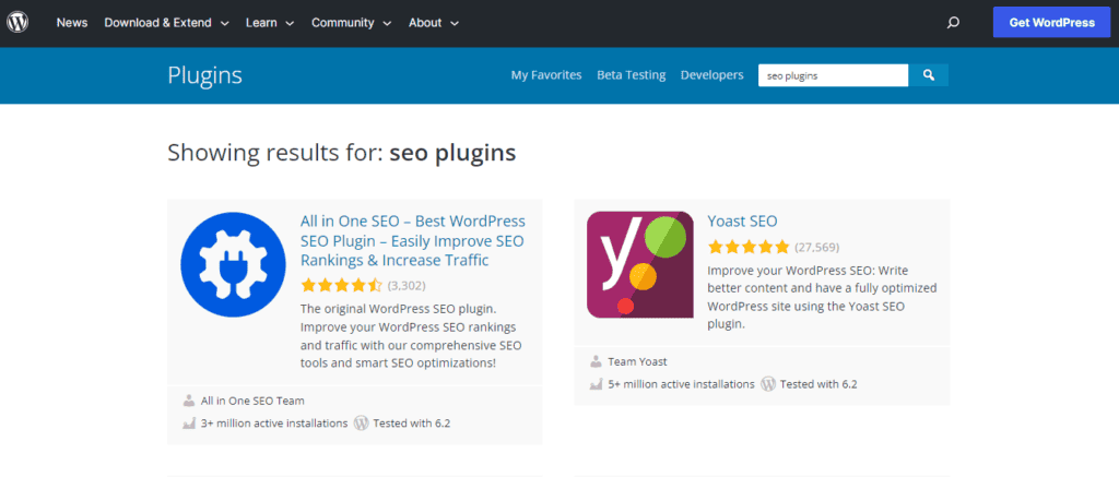 screenshot-wordpress.org-2023.05.10-02_51_54 - Seahawk WordPress vs Sitecore SEO Plugins