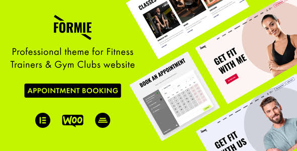 Formie- personal trainer website template