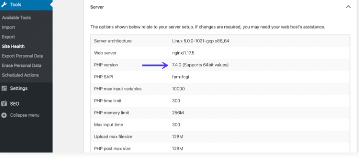 PHP-update-1 - Seahawk Update PHP