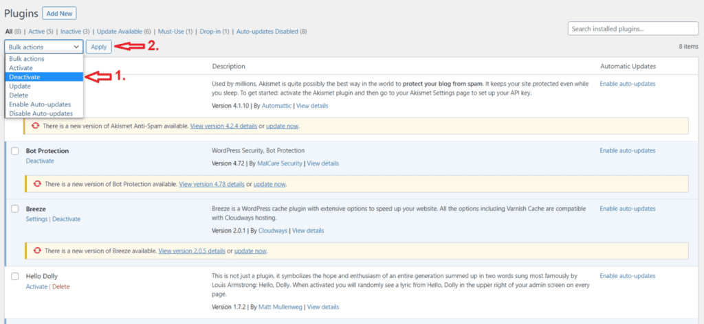disable-plugins-to-fix-WSoD-error - Seahawk disable-plugins-to-fix-WSoD-error