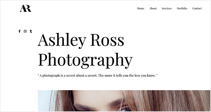 astraphotographer - Seahawk WordPress Photography Theme | Theme for Photographers