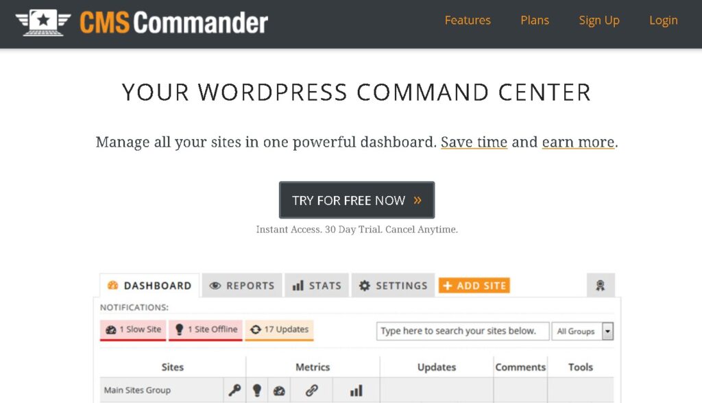 CMS-commander