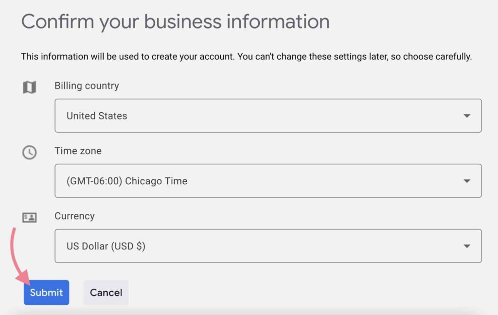 GKW - Seahawk confirm your business information & submit