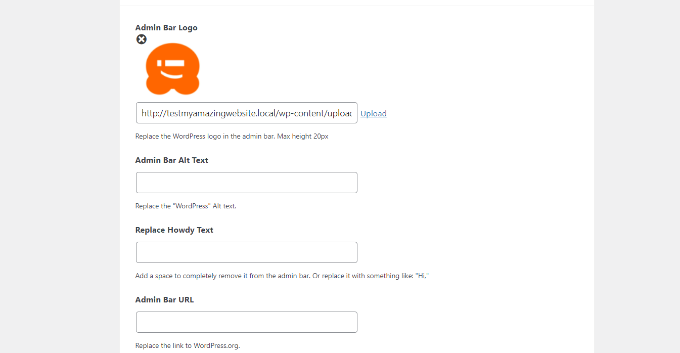 add-an-admin-logo-and-url - Seahawk Add an admin logo and URL