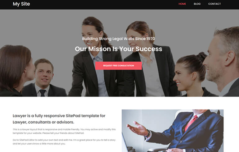 PopularFX Best Free Lawyer WordPress Theme
