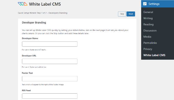 white-label-cms-setup-wizard - Seahawk white-label-cms-setup-wizard