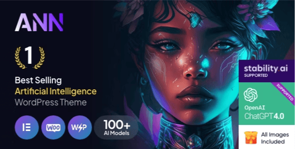 ANN an Ai website template