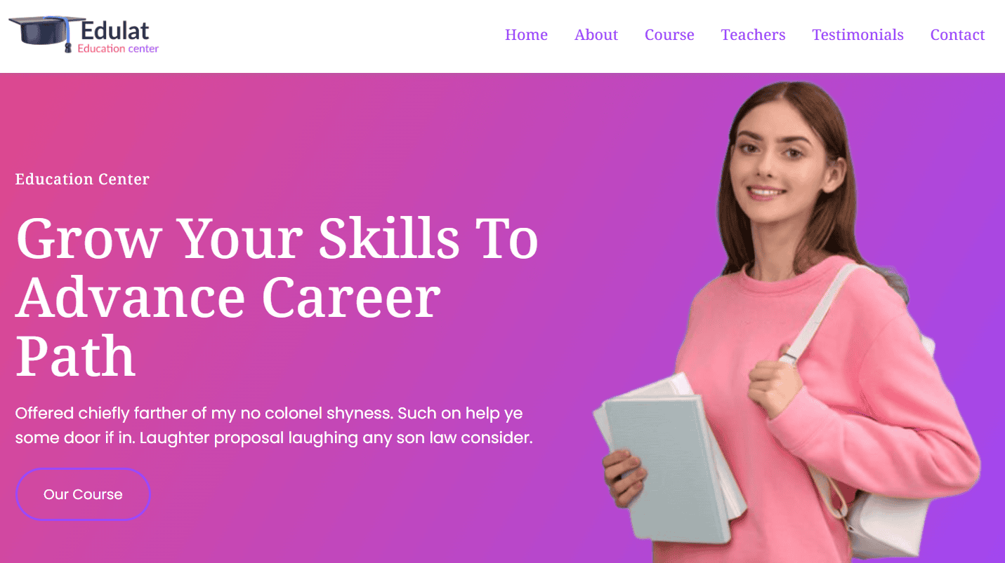 Edulat - Seahawk fast WordPress education template