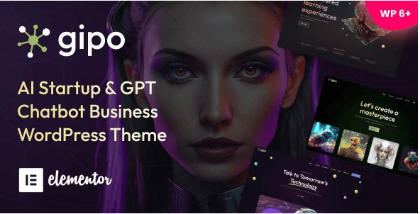 Gipo and Ai website template
