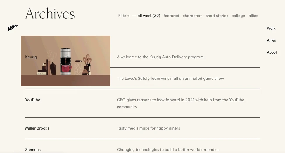 Interactive-website-Fern-displays-animated-text-and-GIFs-as-readers-scroll - Seahawk Interactive website Fern displays animated text and GIFs as readers scroll