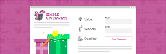 simplegiveaways - Seahawk Simple Giveaways - wordpress giveaway plugins