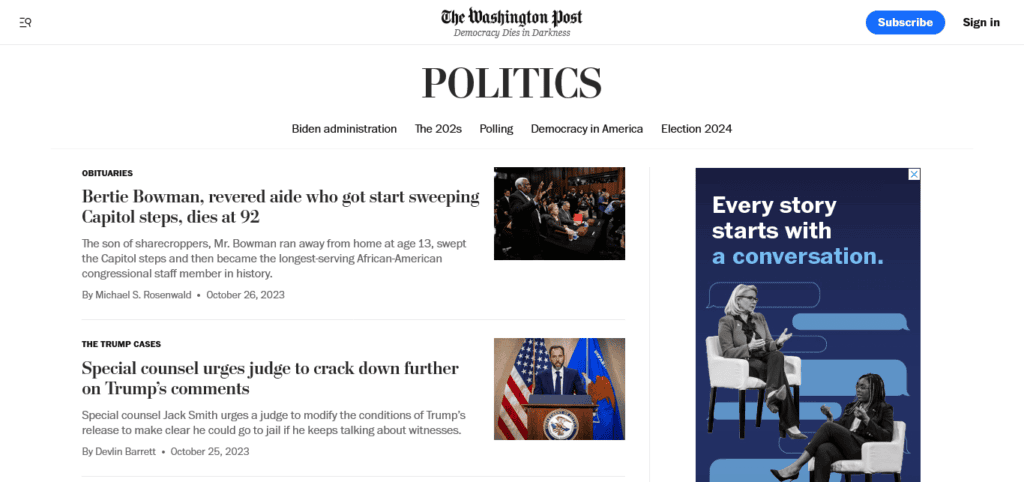 the-washington-post-digital-journalism-wordpress-website - Seahawk the-washington-post-digital-journalism-wordpress-website-example