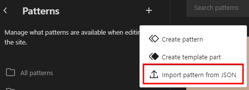 Import JSON Files