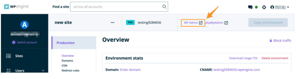 WP-Engine-One-Click-WordPress-Admin-Access - Seahawk WP Engine One-Click WordPress Admin Access