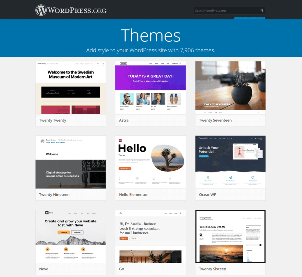 WordPress-themes - Seahawk WordPress themes