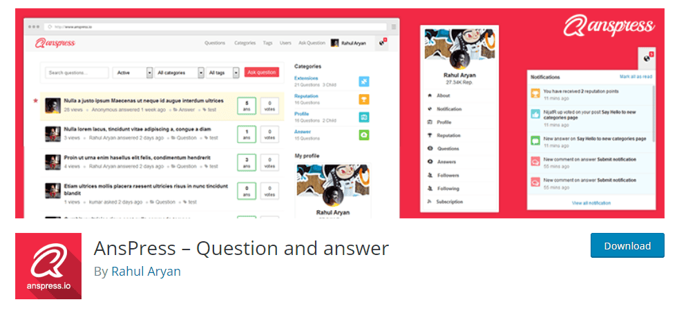 anspress-question-answer-wordpress-plugin - Seahawk anspress-question-answer-wordpress-plugin