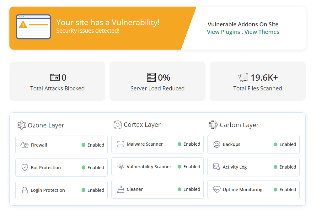 blogvault-security - Seahawk blogvault-security-plugin