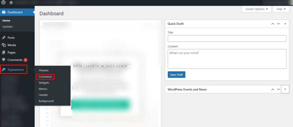 wordpress-dashboard-customize-to-edit-footer