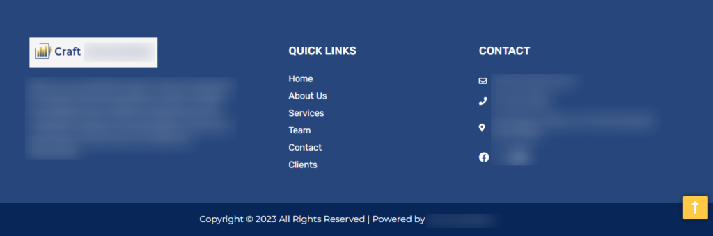 wordpress-footer-essential-information-navigational-links