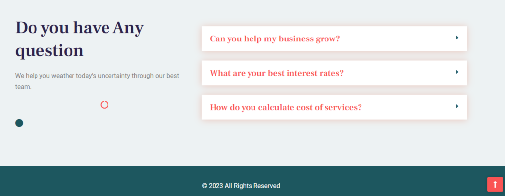 wordpress-footer-faqs-copyright-privacy-links
