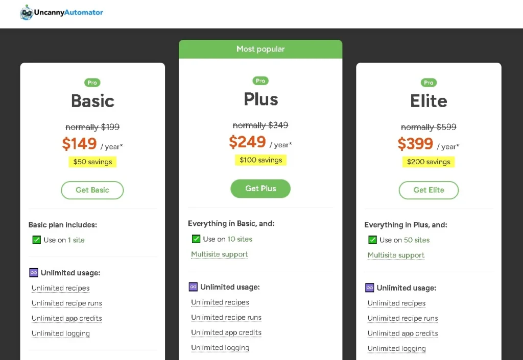 Pricing