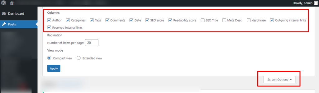 wordpress-admin-dashboard - Seahawk wordpress-admin-dashboard