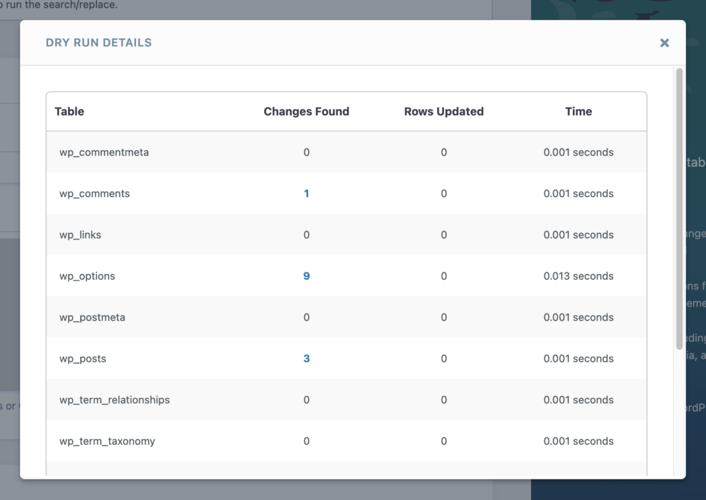 Dry-run-better-search-replace-plugin - Seahawk Dry-run-better-search-replace-plugin