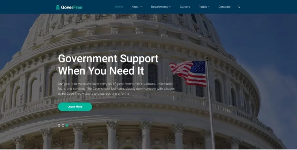 Goverfree - Seahawk Goverfree - Best Government WordPress Themes