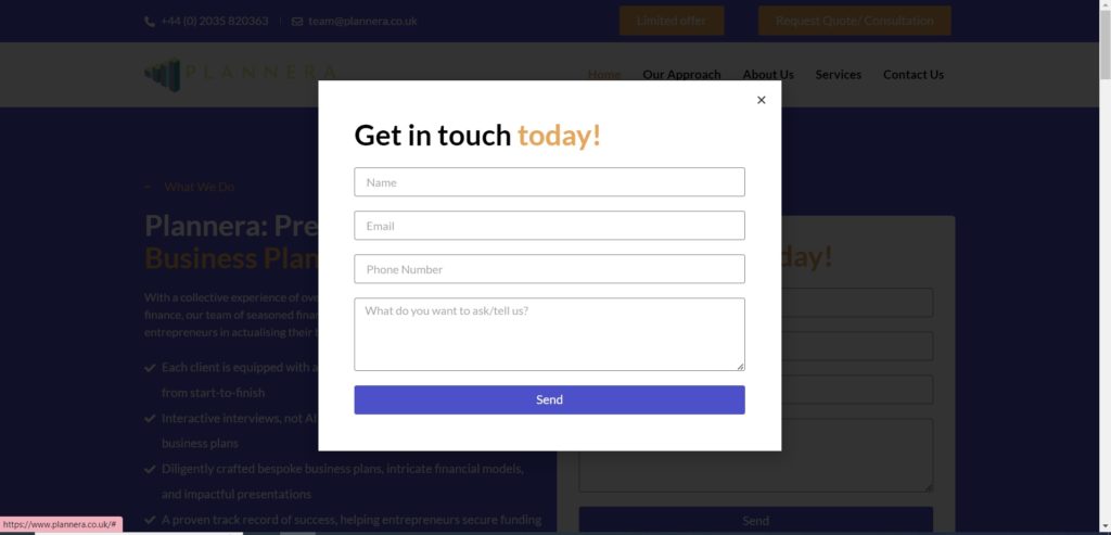 home-page-with-popup