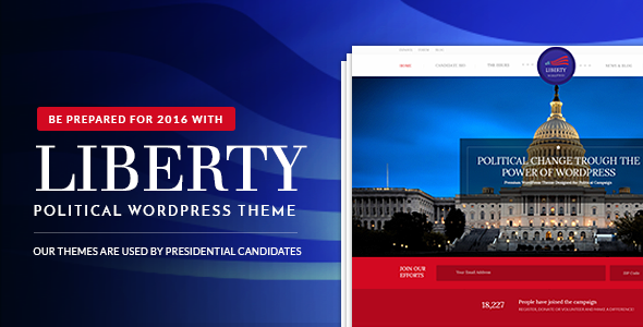 Liberty - Seahawk Liberty - Government WordPress Theme