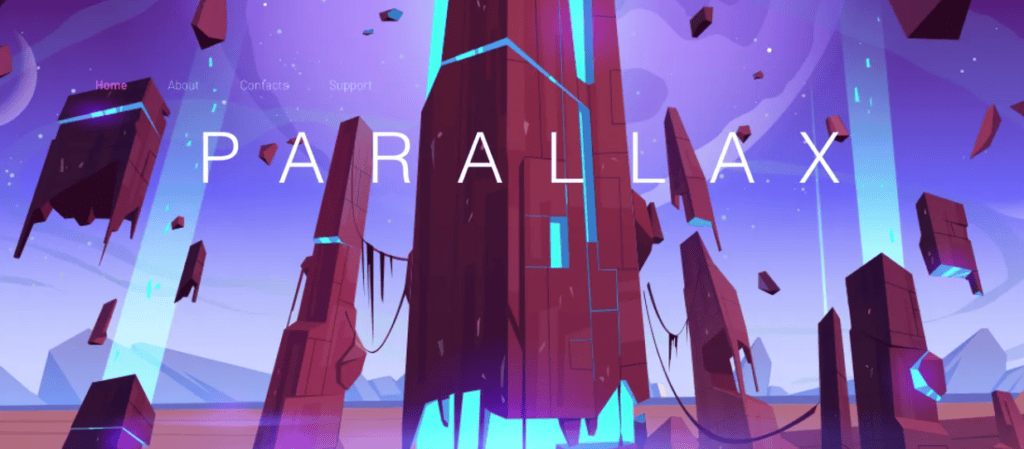 Parallax-scrolling - Seahawk Parallax scrolling