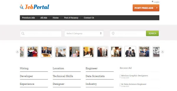 Recruitment-WordPress-Theme