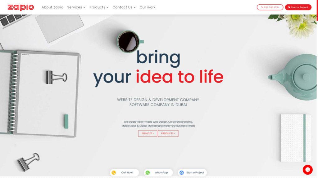 Zapio-Tech - Seahawk Best Web Development Companies In Dubai