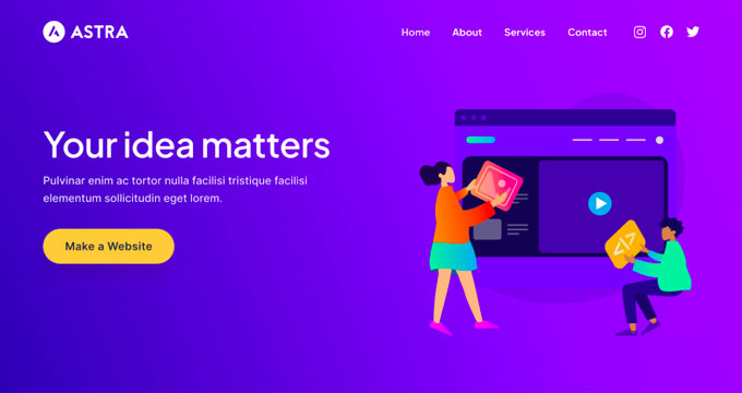 astrafree - Seahawk Astra - Best WordPress Themes