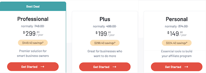 AffiliateWP-Pricing