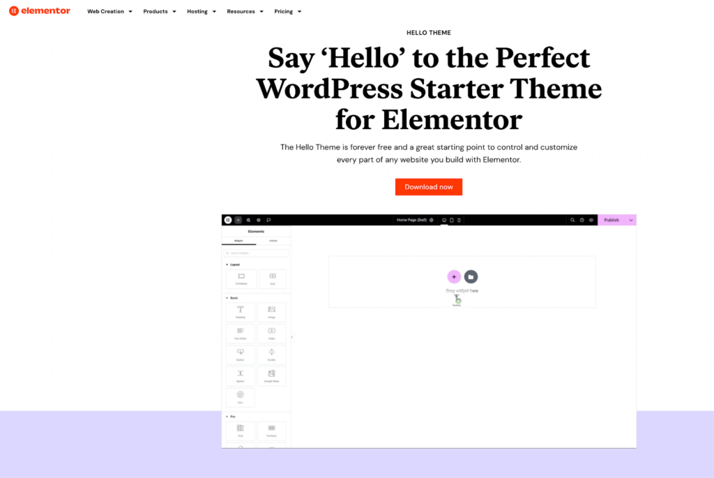 Elementor - Seahawk Hello by Elementor-psd-to-wordpress-theme-conversion